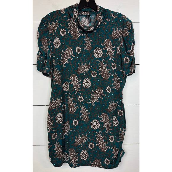 Maurices Tops - Maurices Green Short Sleeve Blouse Women's Size XL